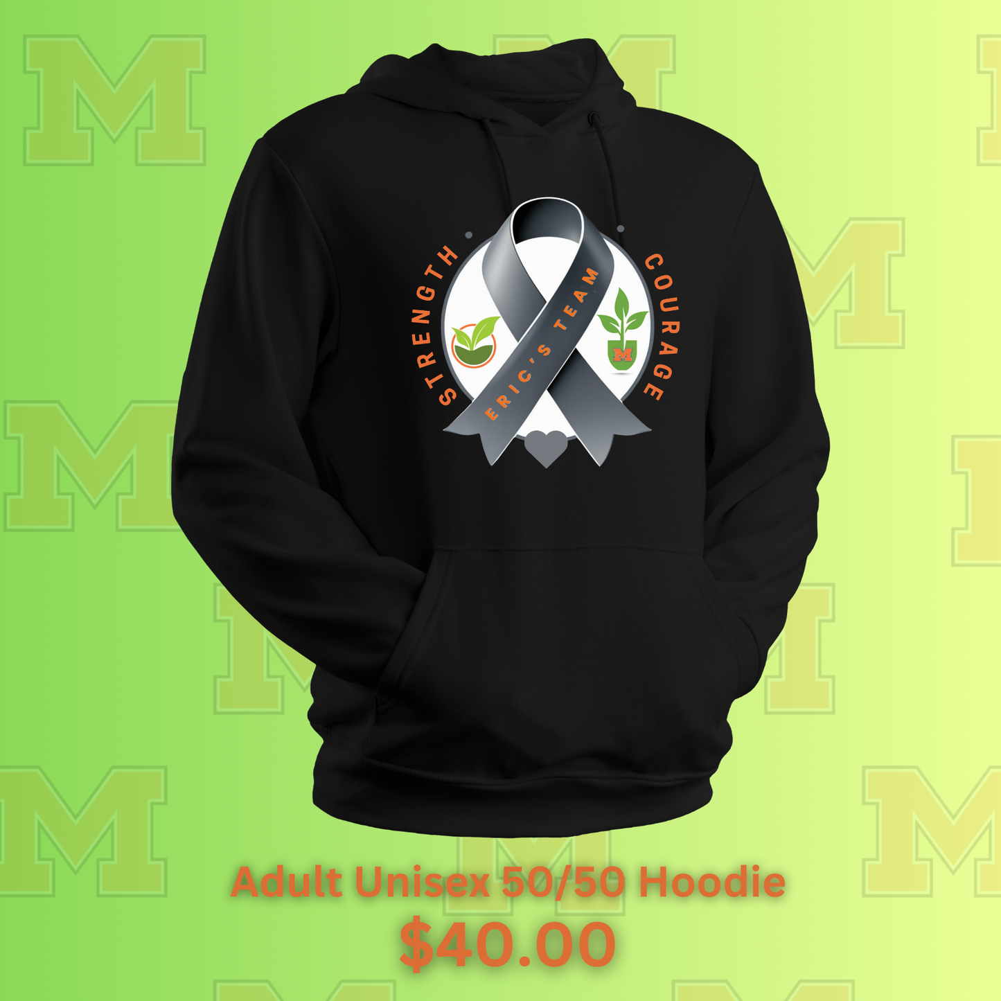 Eric’s Team Hoodie - Adult