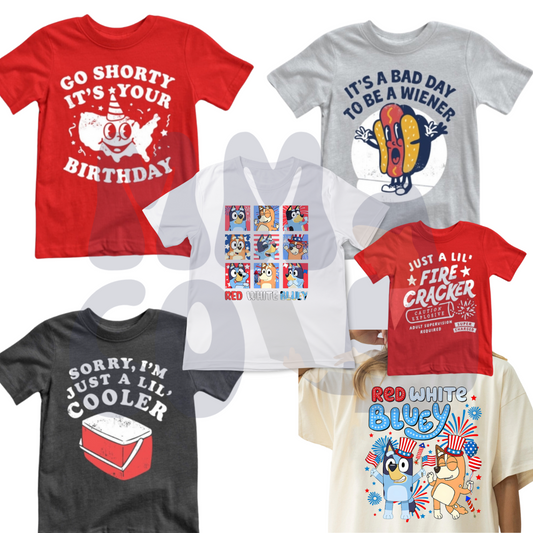 Youth Fourth of July Tshirts