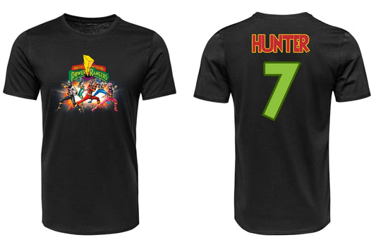 Power Rangers Birthday Shirt