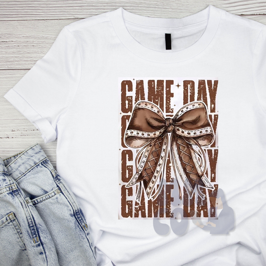 Game Day Coquette Bow