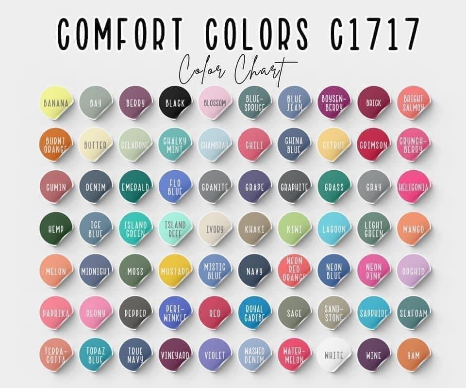 Adult Comfort Colors Tshirt - Custom