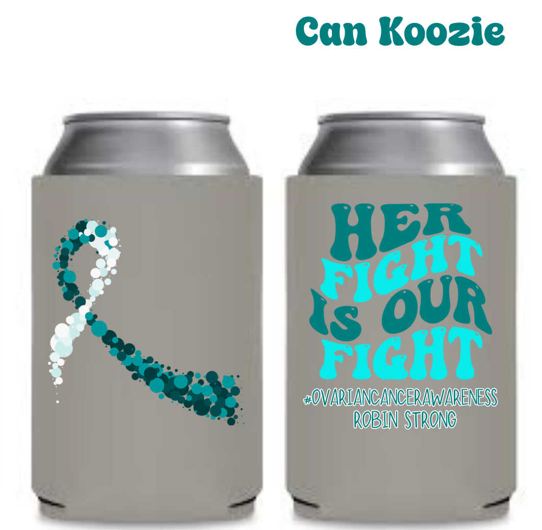 Team Robin Can Koozie